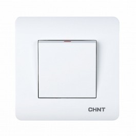 1-клавишный выключатель 10А 250В (CHINT)