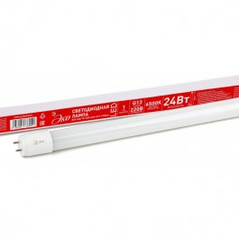 ECO LED T8-24W-840(865)-G13-1500mm ЭРА (диод,трубка стекл,24Вт,нейтр,непов. G13)